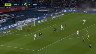 Kylian Mbappe goal vs Rennes | PSG Vs Rennes | 1-0 |