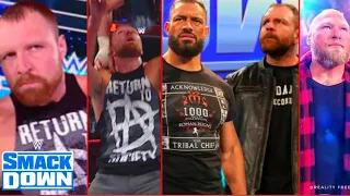 'Dean ambrose ki वापसी .. 🤯 ' Roman return date , Dean mentioned, Brock.. WWE smack down highlights