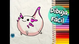 How to Draw an Axolotl Easy