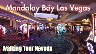 Discovering Luxury at Mandalay Bay Hotel and Casino | Las Vegas Walking Tour