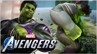 MCU Endgame Hulk Suit GAMEPLAY! | Marvel's Avengers Game