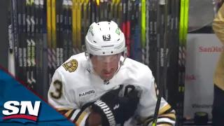 Brad Marchand Rifles Perfect Wrister To Score First Goal As Bruins Captain