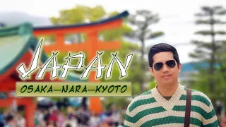 Lost in Japan - Osaka, Nara, and Kyoto (4K Cinematic Travel Video)