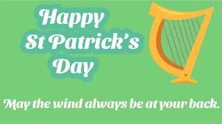 ST Patrick’s Day video greetings for sharing