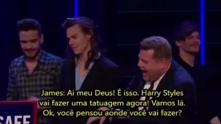 LEGENDADO (PT/BR): Tattoo Roulette - The Late Late Show with James Corden - Parte 3/3