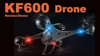 The KF600 - This portable drone looks Cool! Review & Demo