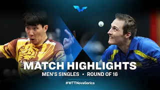 Highlights | Lee Sangsu vs Cedric Nuytinck | MS R16 | WTT Contender Nova Gorica 2022