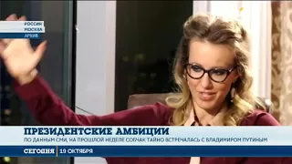 Ксения Собчак баллотируется в президенты
