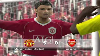 Pro Evolution Soccer 6-PS2 : Man United Vs Arsenal