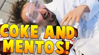 Coke & Mentos Experiment