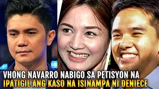 VH0NG NAVARR0 HINDI UMUBRA sa Korte TULOY ang PAGSAMPA ng Kaso ni Deniece Cornejo!!