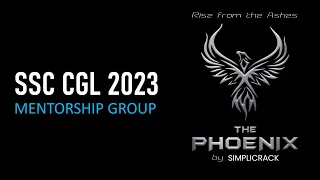 SSC CGL 2023 I MENTORSHIP GROUP- "The Phoenix" I SIMPLICRACK
