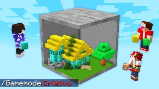 AGORA PODEMOS VOAR IGUAL NO CRIATIVO DENTRO DE 1 BLOCO NO MINECRAFT - StoneBlock Ep.13