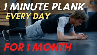 What Happens To Your Body if You Plank For 1 Minute Every Day For a Month