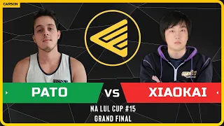 WC3 - B2W NA LUL Cup #15 - Grandfinal: [NE] PaTo vs XiaoKai [ORC]