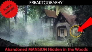 We Found a Hidden Abandoned Mansion in the Woods.  Exploring with Freaktography and Carlo Paolozza