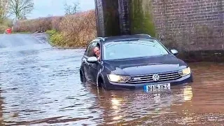 VERY DEEP FLOOD with FLOATER | Cars vs DEEP water #45