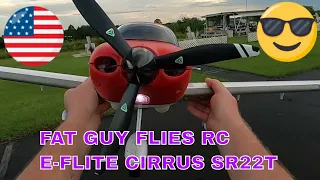 Getting to know and love the E-flite Cirrus SR22T by Fat Guy Flies Rc