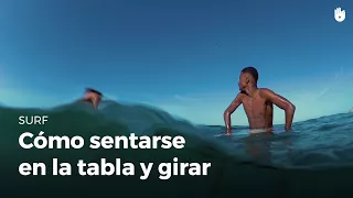 Equilibrio en la tabla: sentarse y girar | Surf