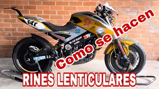 PULSAR NS200 DE CARRERAS RINES LENTICULARES