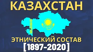 Kazakhstan. Ethnic demography (1897 - 2020)