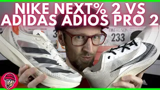 NIKE VAPORFLY NEXT% 2 vs ADIDAS ADIZERO ADIOS PRO 2 | Super shoe showdown | Best of 2021? | EDDBUD