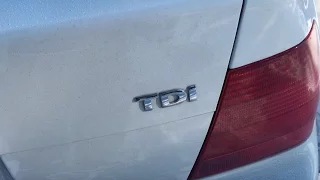 VW Jetta TDI | Cold Start | With Smoke