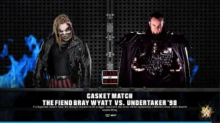 WWE 2K24 Casket Match - 'The Fiend' Bray Wyatt Vs Undertaker '98