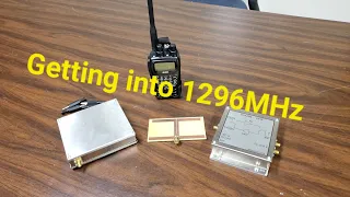 Getting started on 1296MHz