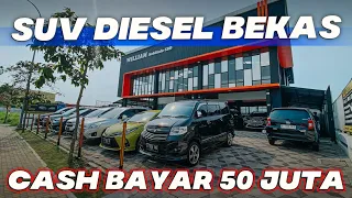 MOBIL BEKAS SUV DIESEL SIAP PAKAI MUDIK HANYA 50 JUTAAN BANYAK PAJERO DAN FORTUNER MURAH HARGA NEGO