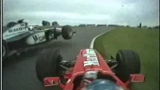 Schumacher collides Coulthard - Argentina 1998