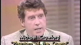 Michael Crawford interview on LA Breakfast TV - 1990