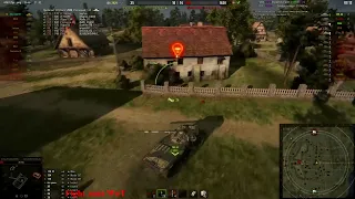 Strv m/42-57 Alt A.2 тащит бой за всю команду! WoT Epic!