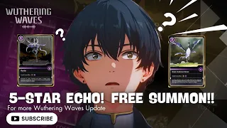 FREE 5-STAR ECHOES & ASTRITES! | 1st ever Web Event of Wuthering Waves