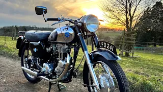 WIN THIS AJS 16MS 350cc 1957 + £500 Cash! ( Start Up Video )