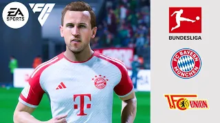 EA Sports FC 24 - FC Bayern Munchen Vs. Union Berlin - Bundesliga 23/24 Matchday 13 | Full Match