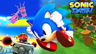 Sonic Dash - Classic Sonic VS Zazz VS Eggman PC 4K 60 fps 23 MINUTES!