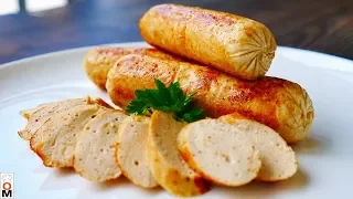 Домашняя Куриная Колбаса, Все смешал и Готово