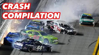 CJ McLaughlin NASCAR Crash Compilation