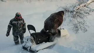 Снегоходы Русская механика Буран.