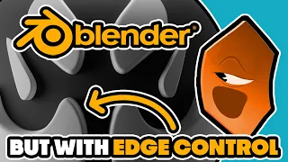 PERFECT Blender Edge Control with this 1 Trick