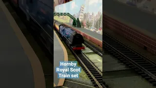 Hornby Royal Scot Train Set Fly Past