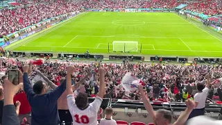 England Fans sing sweet Caroline after beating Germany in euro 2020