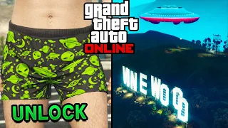 UFO Abductions & UFO Boxer Shorts Unlock! | GTA 5 Online