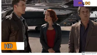 Natasha Roman Steve Rogers meets Bruce Banner off scene  | The Avengers (2012) Movie CLIP HD  Marvel