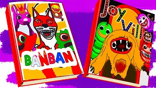 DIY GARTEN OF BANBAN 4 Game Book/ DIY JOY VILLE  Horror Game  15 BOOK/ Poppu Playtime