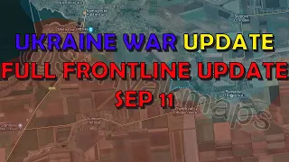 Ukraine War Update (20230911): Full Frontline Update