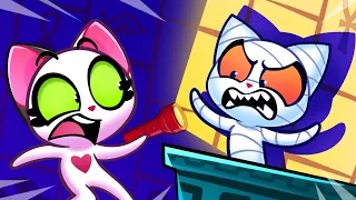 Mummy is Comming Song ⚱️ I'm So Scsared 🙀|| Purrfect Kids Songs & Nursery Rhymes 🎶