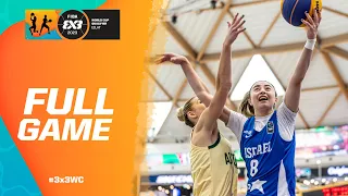 Australia vs Israel | Women's Full Game | FIBA 3x3 World Cup Qualifier 2023