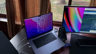 2021 Macbook Pro 16" with 2 external monitors